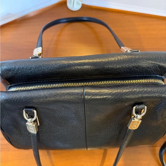 Coach Madison Madeline Easy West Satchel Shoulder Strap Gold Turn Lock Handbag - Picture 5 of 15